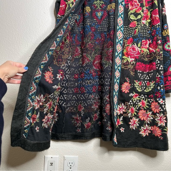 Johnny Was Biya Breilinha Hooded Duster extra large - Picture 5 of 16